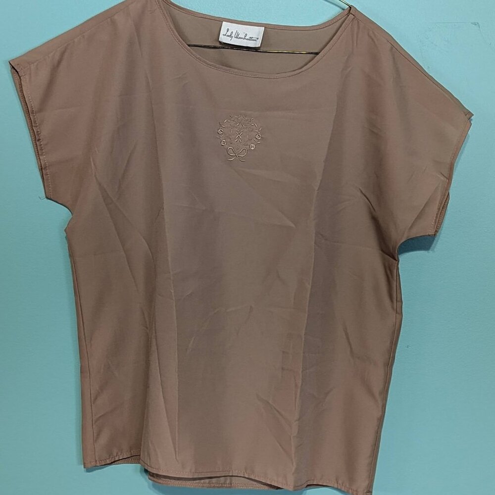 Lady Wanhattan‎ Women's Light Brown Shirt